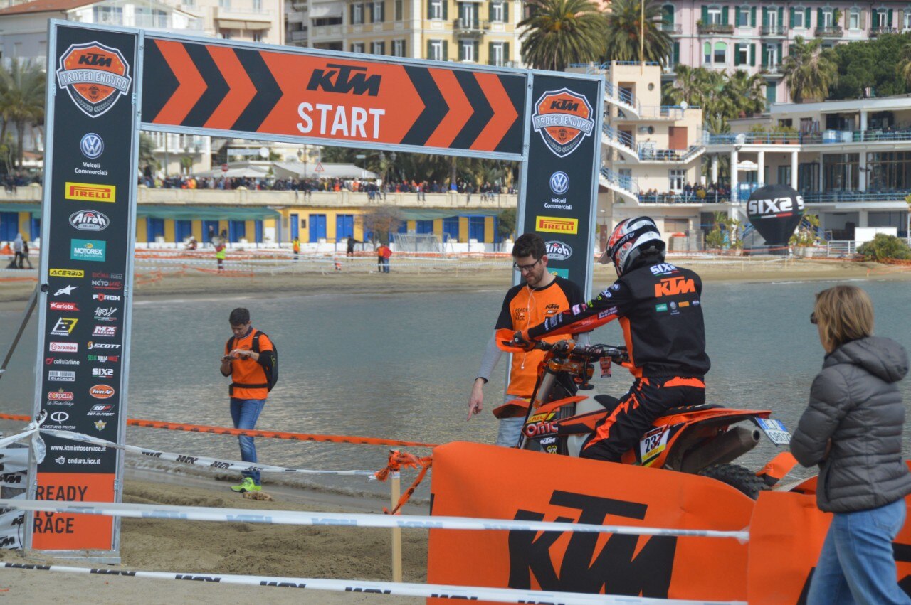 Trofeo Enduro KTM da record a Sanremo