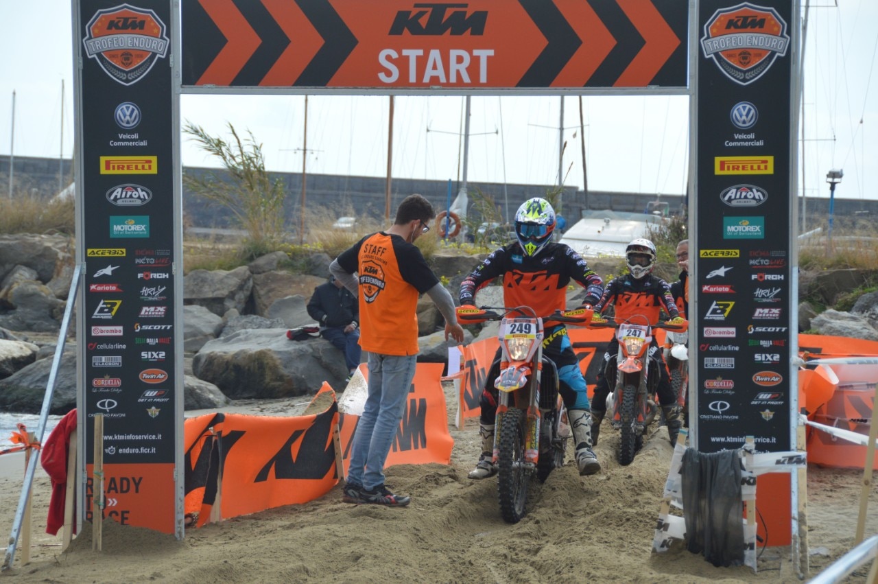 Trofeo Enduro KTM da record a Sanremo