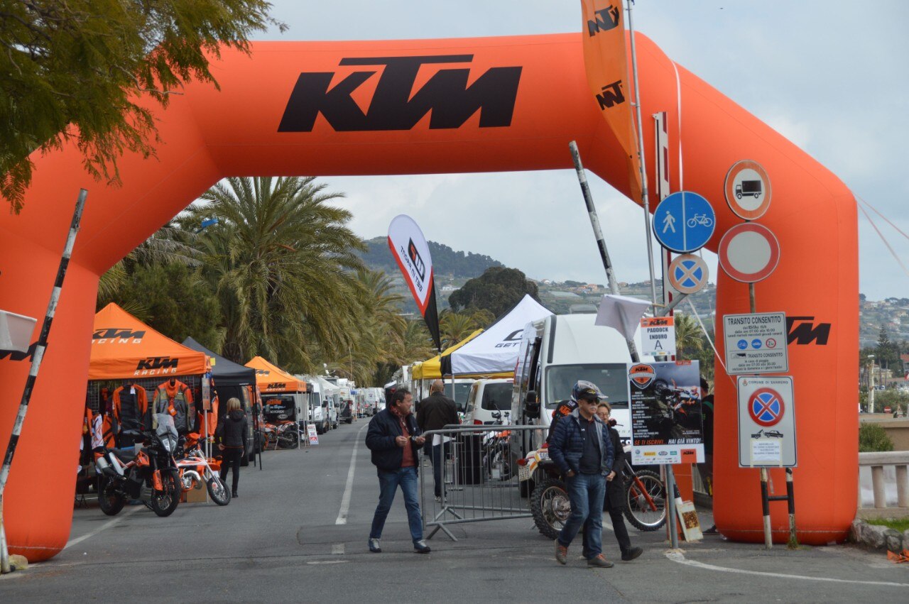 Trofeo Enduro KTM da record a Sanremo