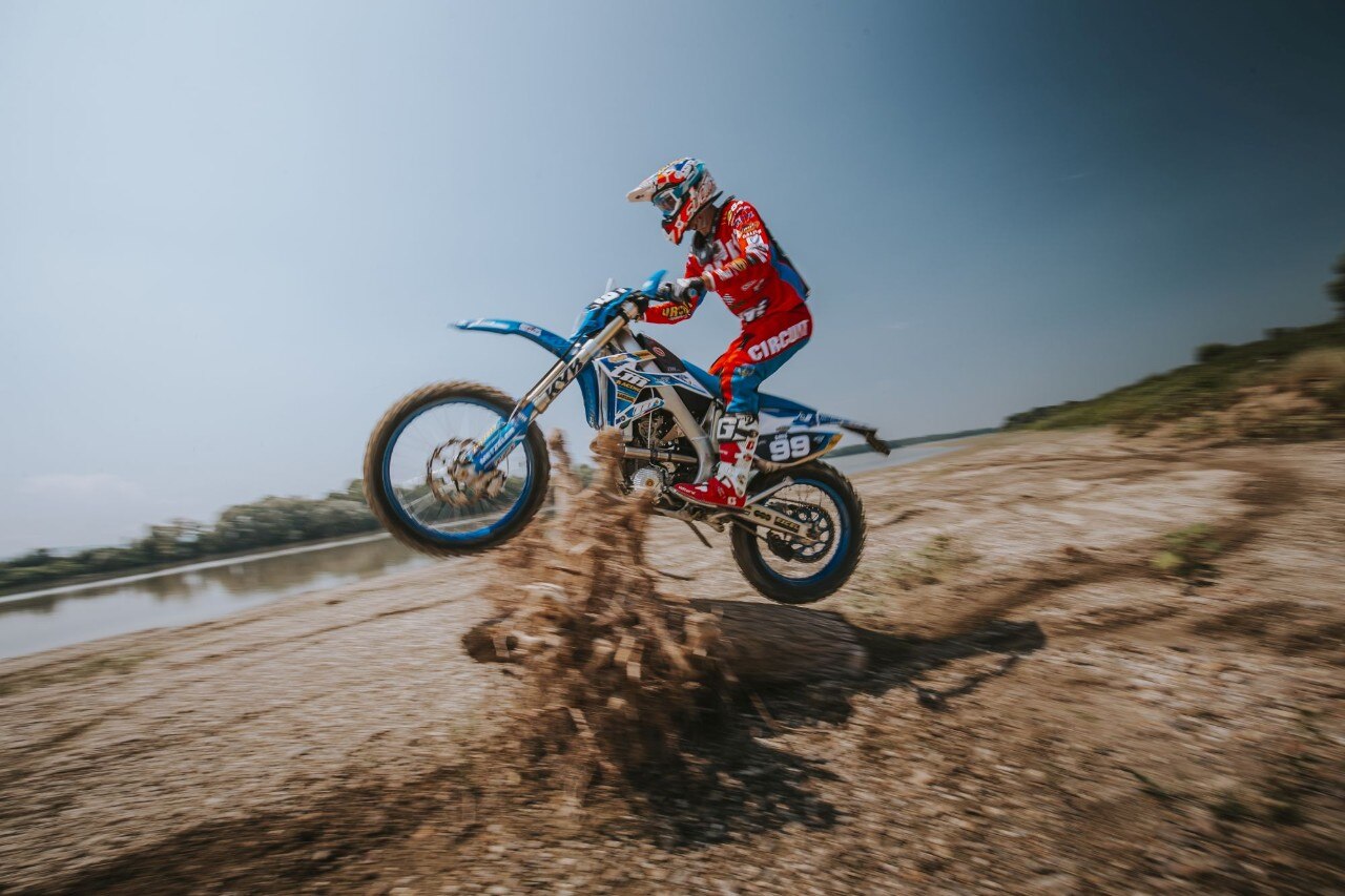 Andrea Verona in azione