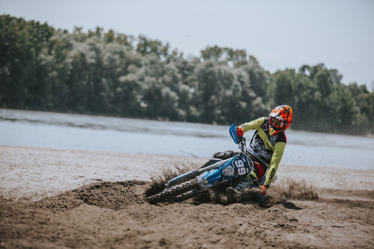 Simone Zaffaroni in azione