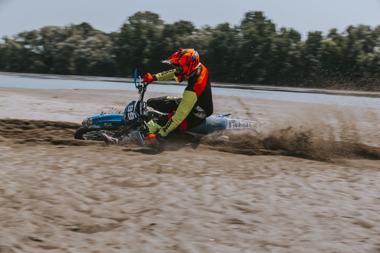 Simone Zaffaroni in azione