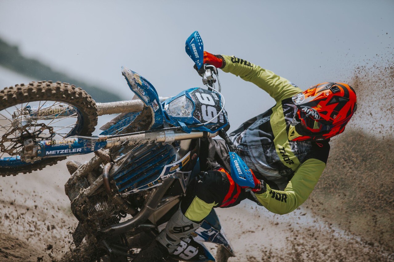 Simone Zaffaroni in azione