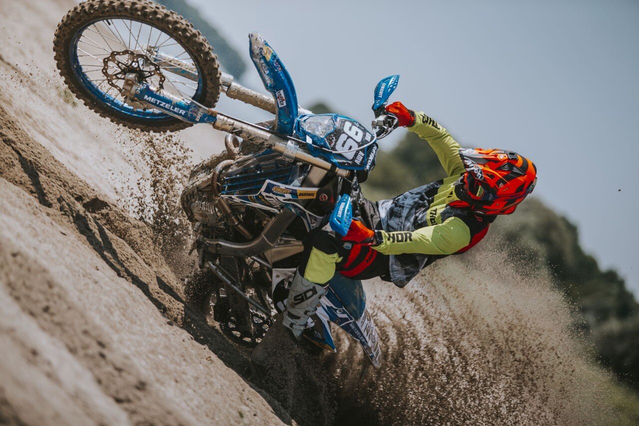 Simone Zaffaroni in azione