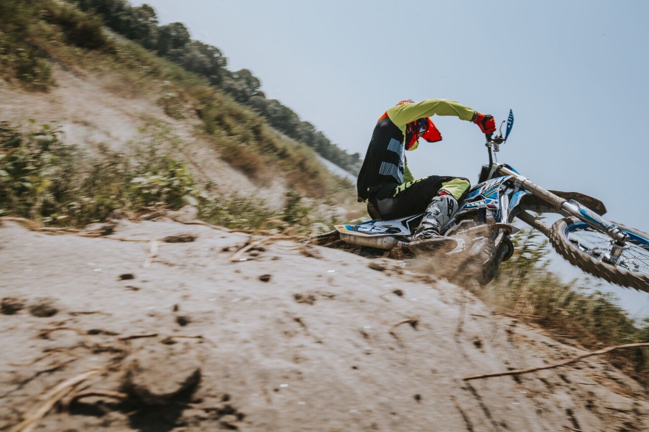 Simone Zaffaroni in azione