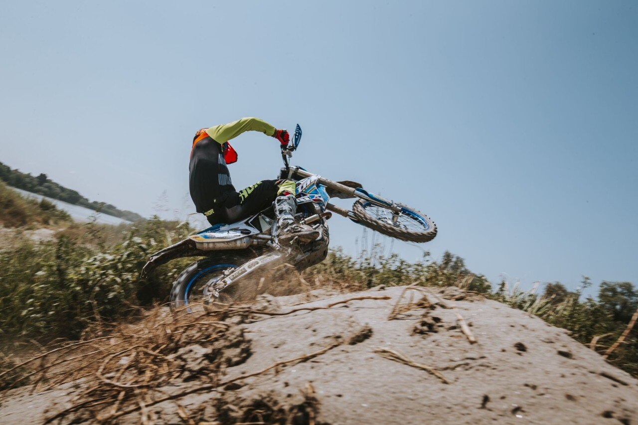 Simone Zaffaroni in azione