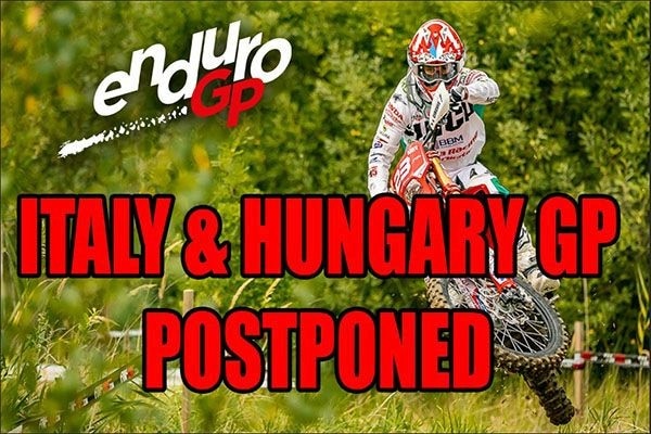 Ancora cambiamenti per l'Enduro GP : posticipati i GP di Italia ed Ungheria