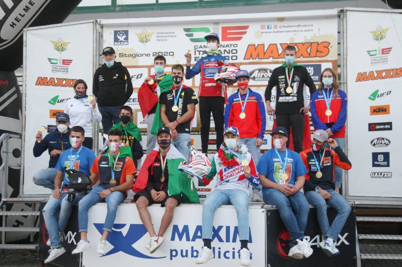 L’Enduro Under23/Senior laurea i suoi campioni italiani 2020