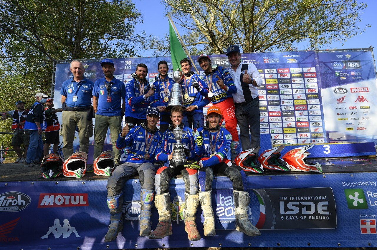 Sei Giorni Enduro - Day 6. L'Italia è oro nel Trofeo e nel Trofeo Junior! - VIDEO