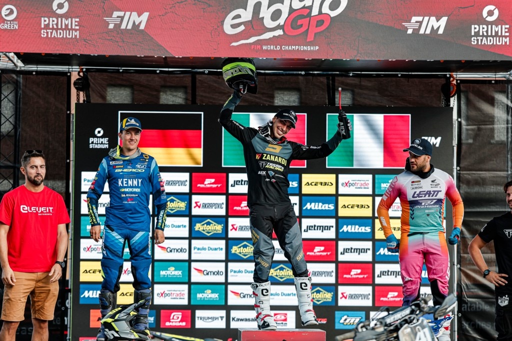 Ottimo debutto nell'enduro per Triumph Italia Racing