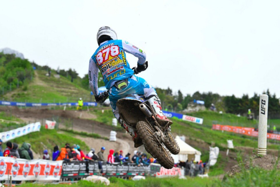 Italiano Motocross Senior, Pezzuto nel gelo di Pietramurata