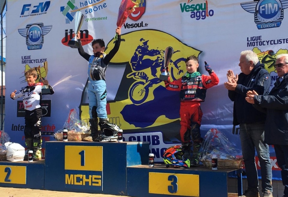 Yamaha MX Junior Team  protagonista nel Campionato Europeo EMX65/85