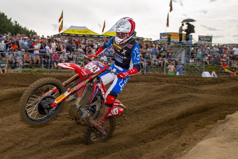 Mondiale MXGP 2019, la premiata ditta Gajser & Prado vince anche a Lommel