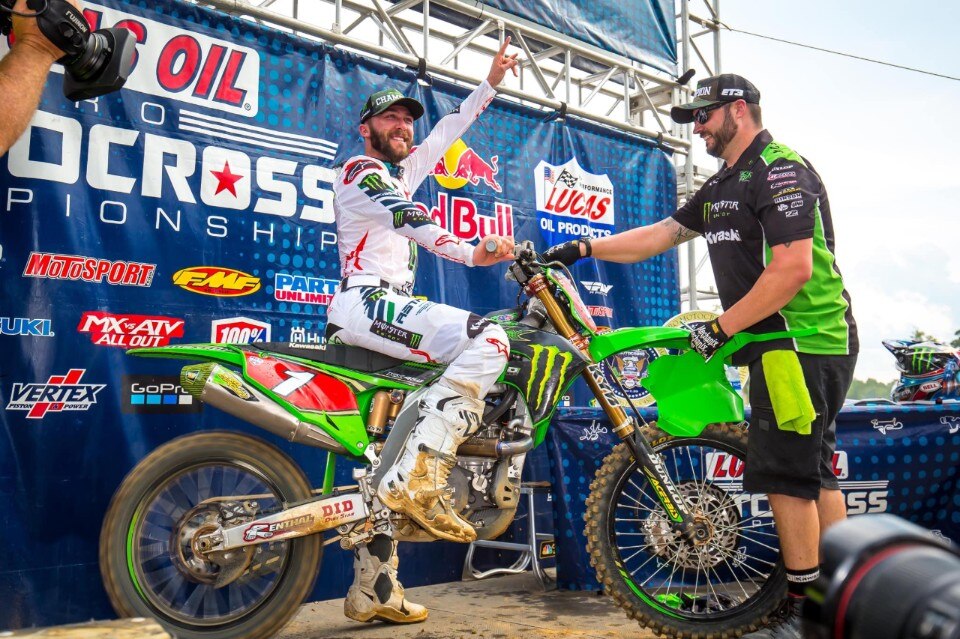 AMA Motocross 2019, a Budds Creek doppietta e terzo titolo per Tomac