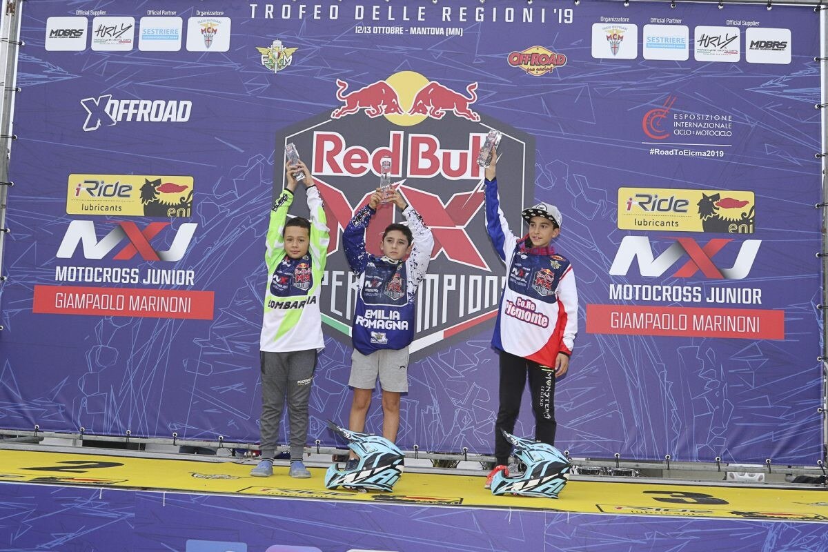Lombardia e Piemonte vincono i Trofei delle Regioni Motocross 2019