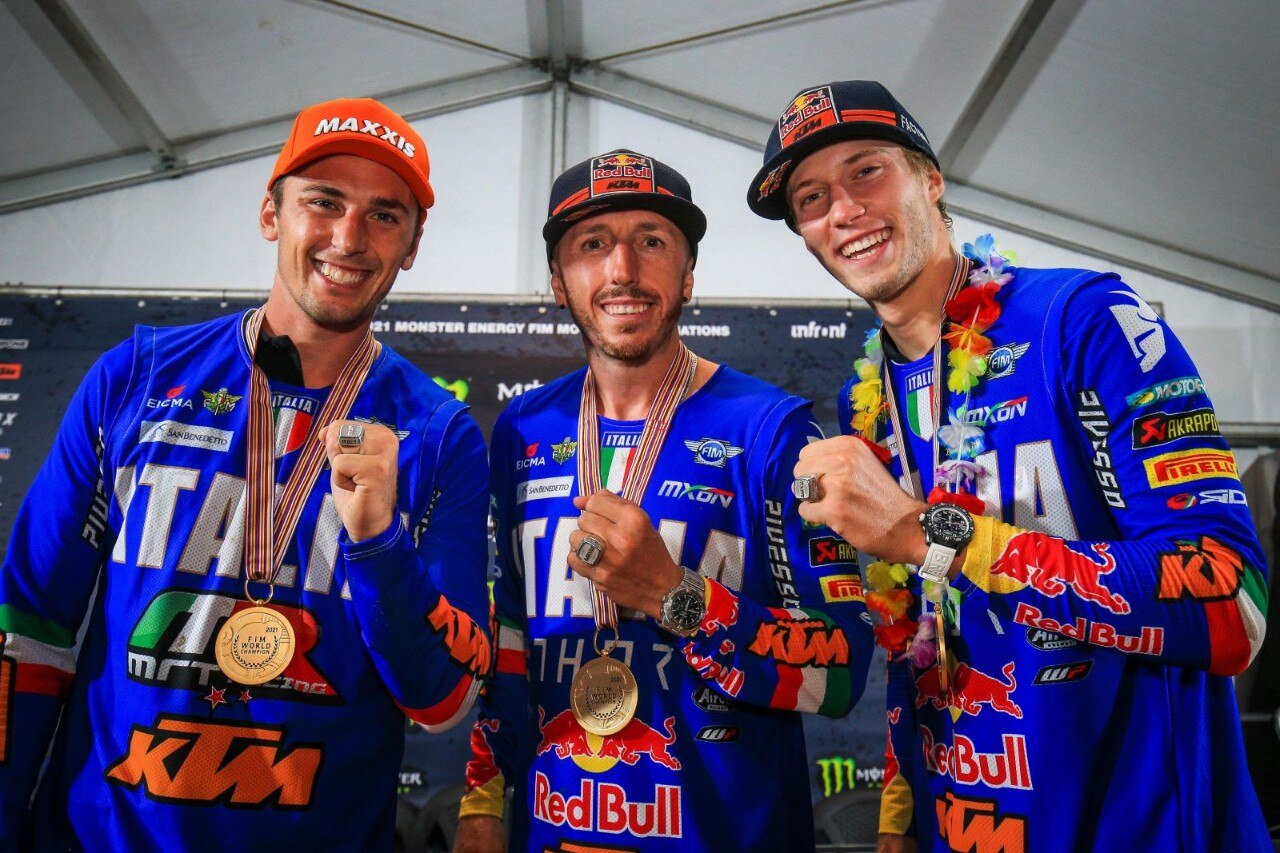 Una strepitosa Italia si aggiudica il il Motocross delle Nazioni 2021! - VIDEO