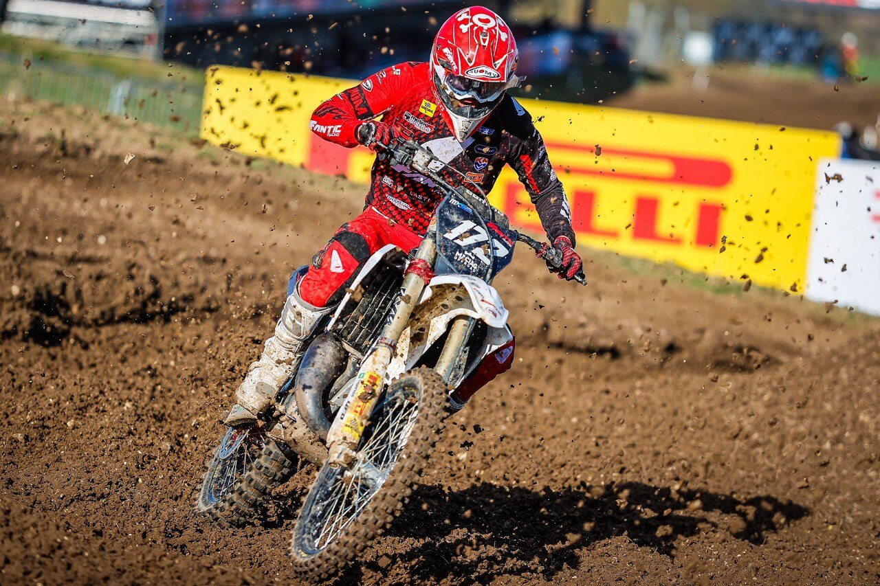 EMX125: fantastica doppietta per il Fantic Factory Team Maddii a Matterley Basin - VIDEO