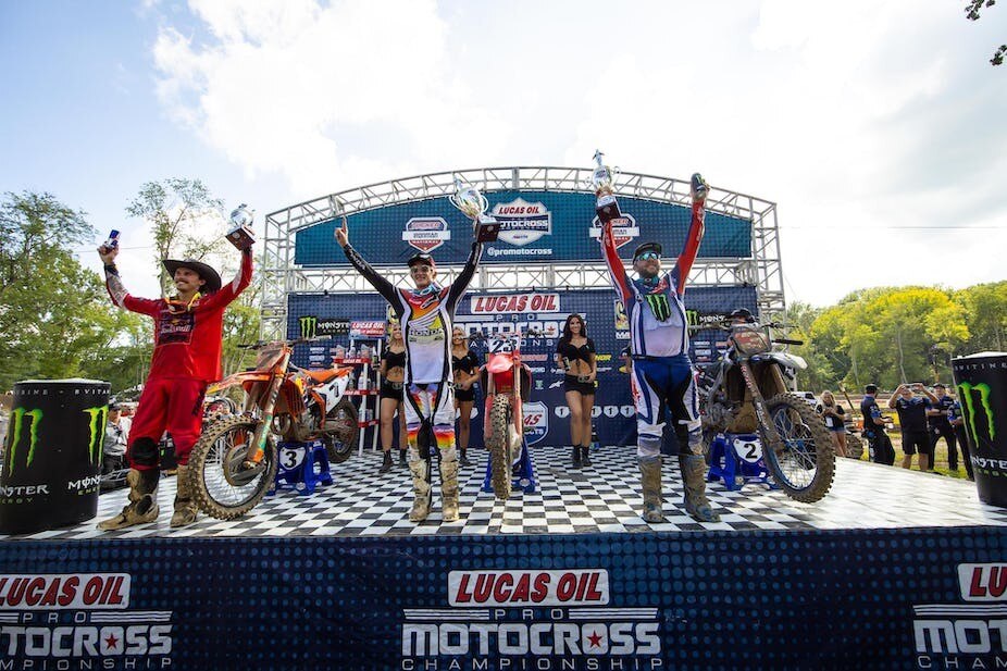 AMA Pro Motocross 2022: pari e patta tra Sexton e Tomac ad Ironman- VIDEO