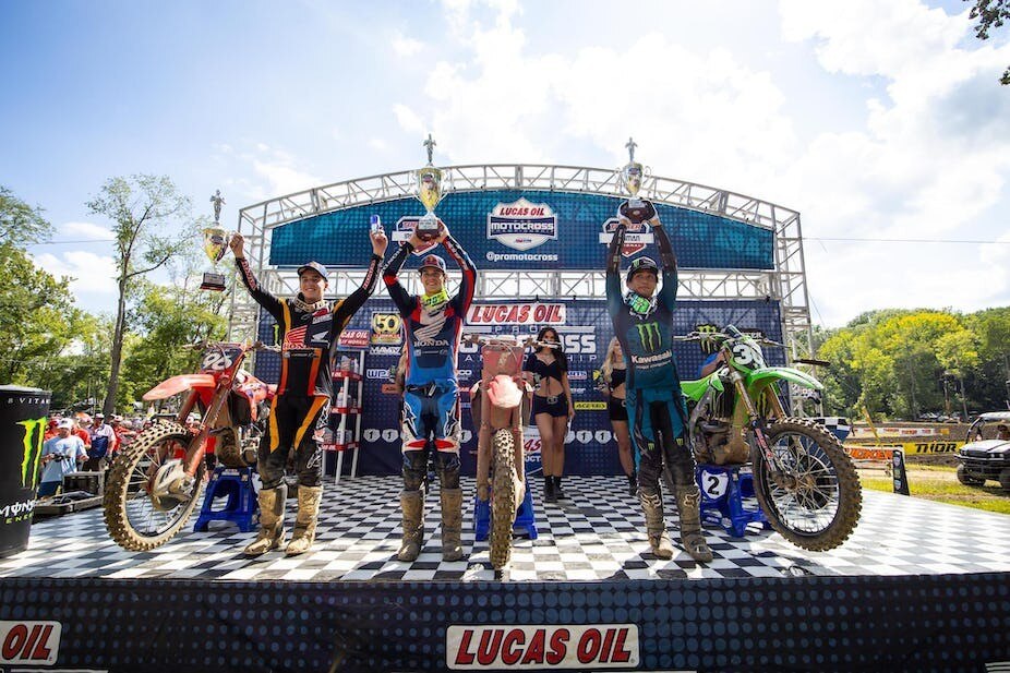 AMA Pro Motocross 2022: pari e patta tra Sexton e Tomac ad Ironman- VIDEO