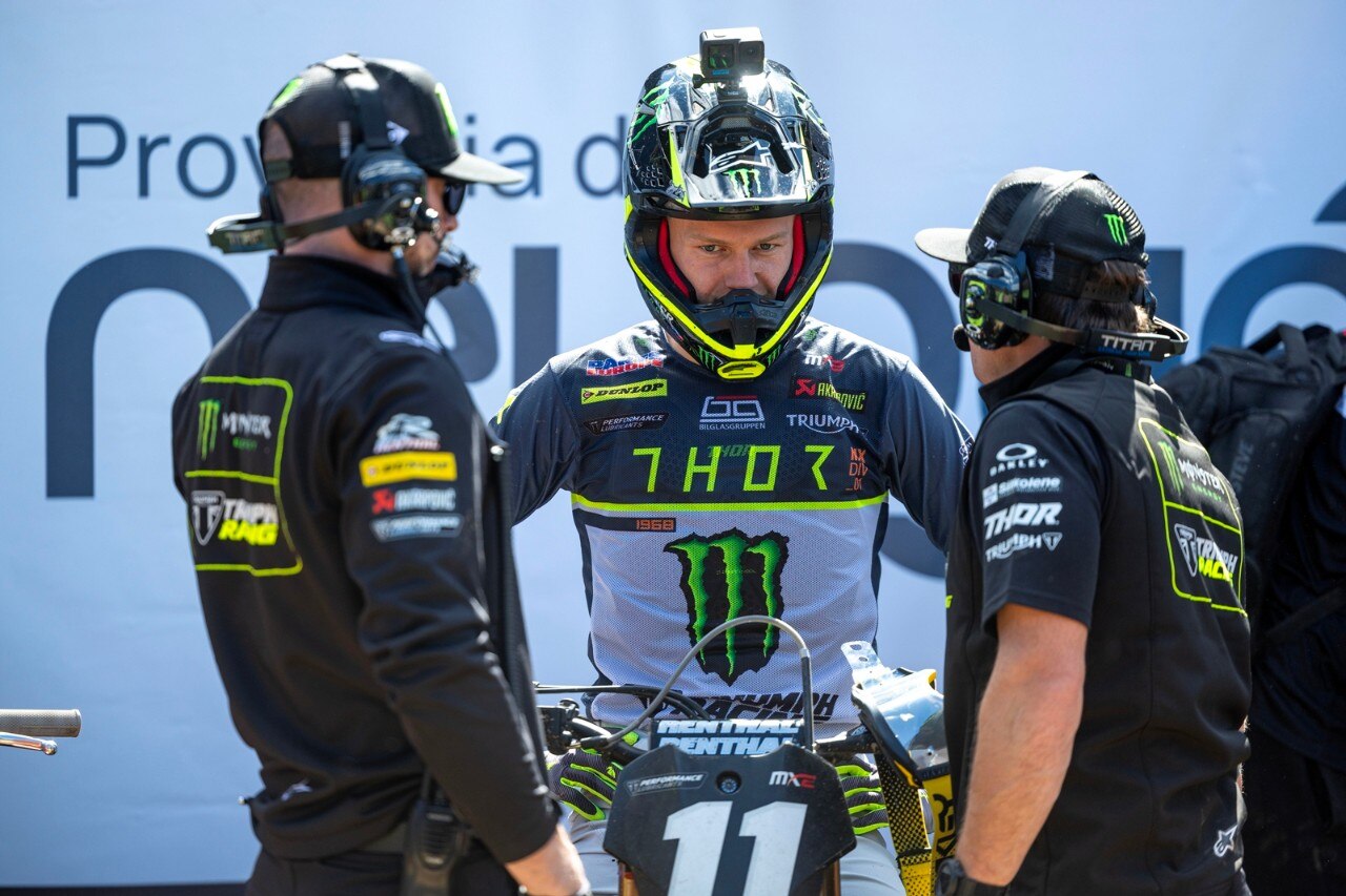 Triumph sul podio all'esordio nel Campionato del Mondo MX2