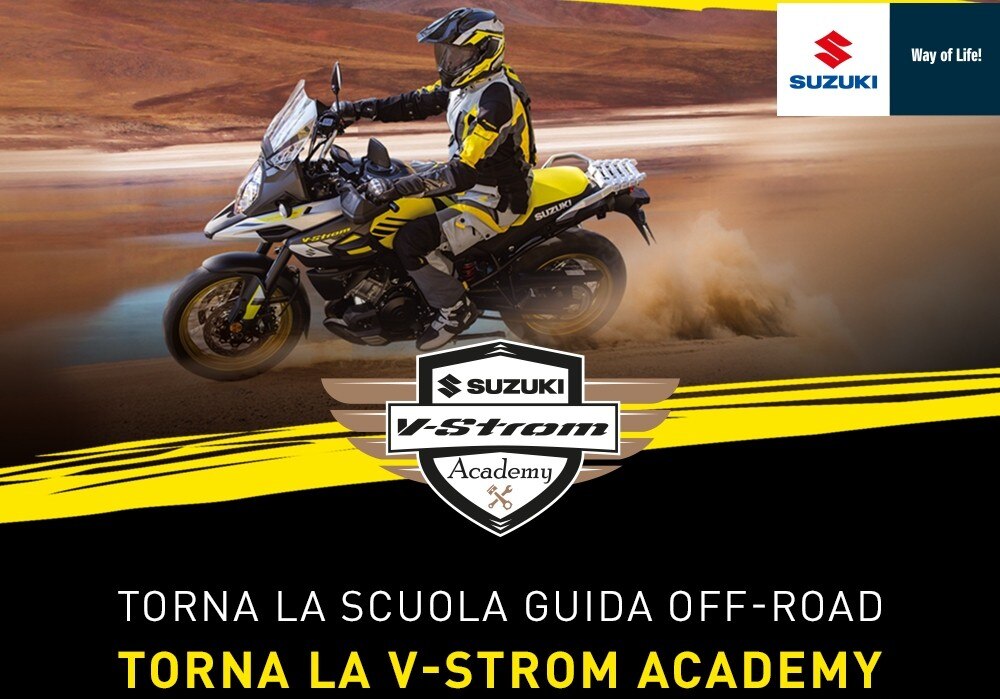 Aperte le iscrizioni online alla V-STROM Academy