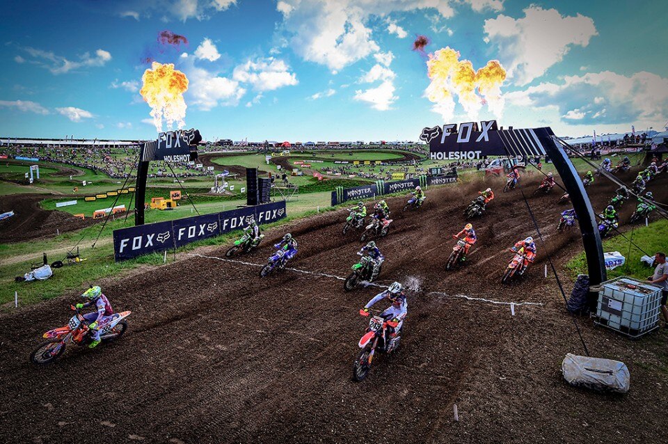 Il Mondiale MXGP sbarca in Europa a Matterley Basin