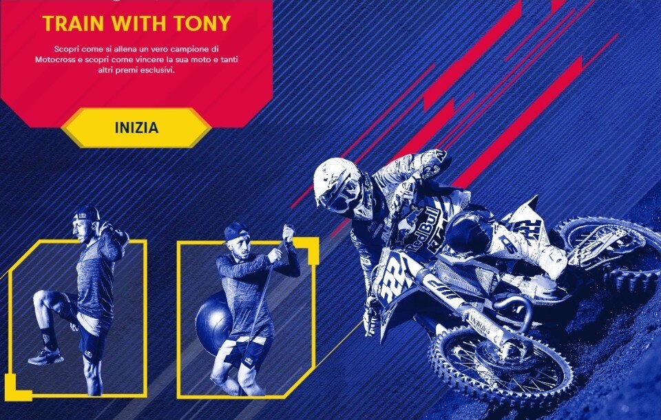 Red BullTrain with Tony: allenati come Cairoli!