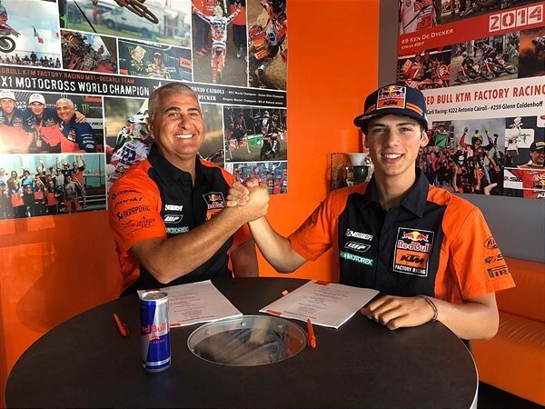 Prado continua nel Mondiale MXGP con il Team Red Bull KTM