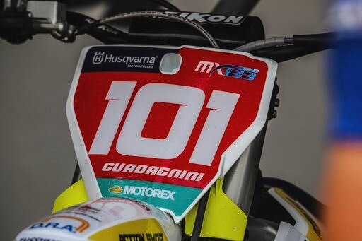Mattia Guadagnini con Husqvarna nel 2020