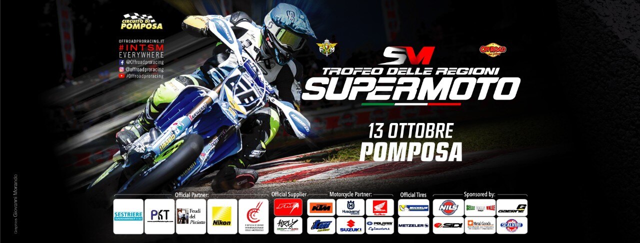 Trofeo delle Regioni Supermoto 2019, le squadre al via