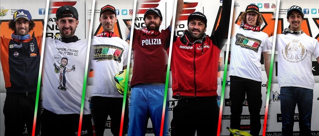 Assoluti d'Italia Enduro: i magnifici sette