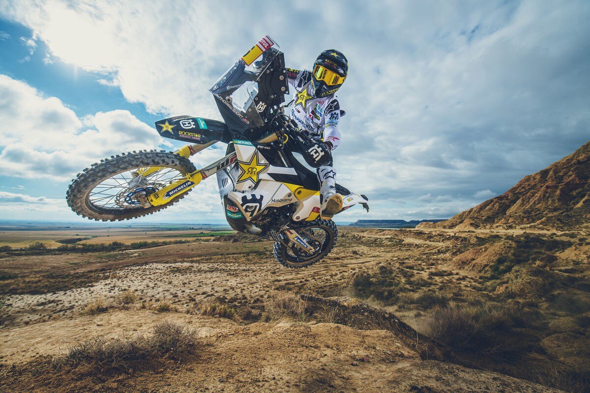 Photo Shoot Husqvarna Factory Rally Team 2020