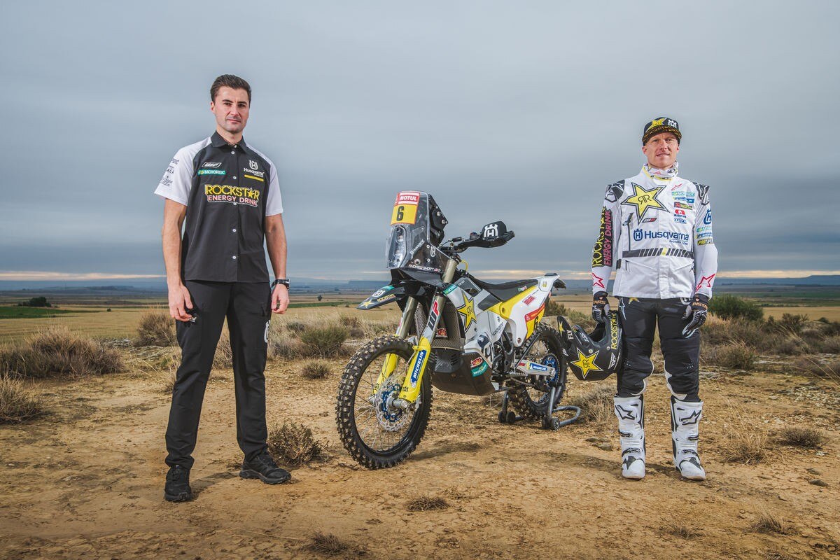 Photo Shoot Husqvarna Factory Rally Team 2020