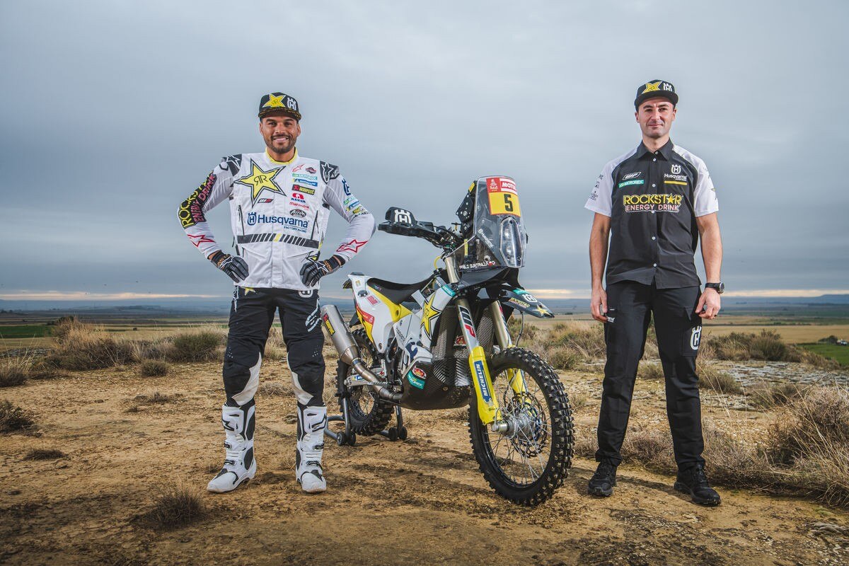 Photo Shoot Husqvarna Factory Rally Team 2020
