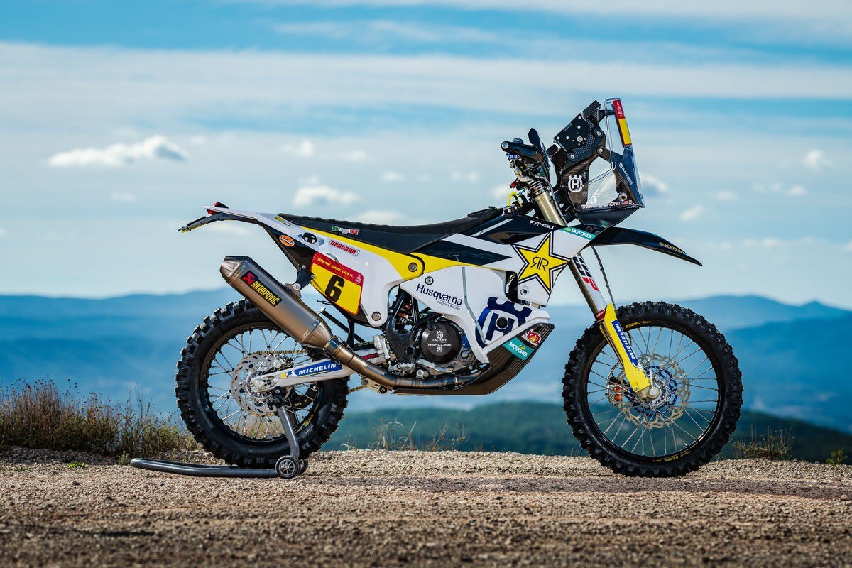 Photo Shoot Husqvarna Factory Rally Team 2020