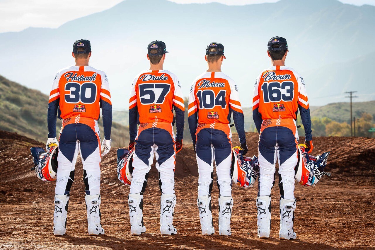 Photo Shoot Team KTM Troy Lee Designs