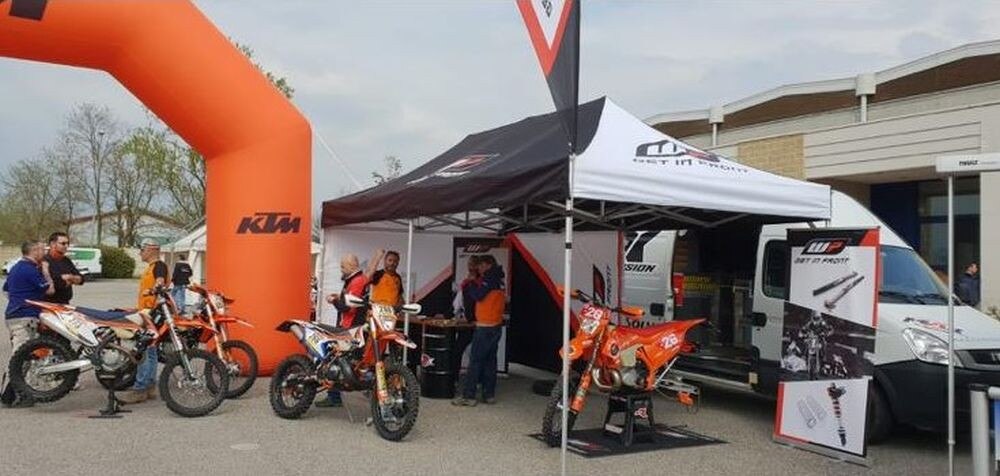 Assistenza ufficiale WP Suspension nel Campionato Italiano Motocross e ai Trofei KTM e Husqvarna di enduro