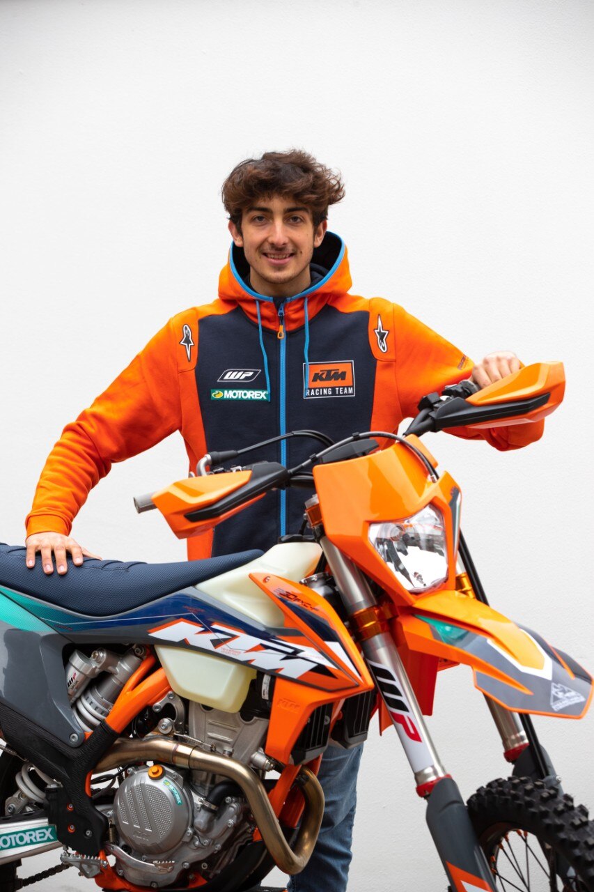 Andrea Verona con KTM Italia nel Mondiale Enduro
