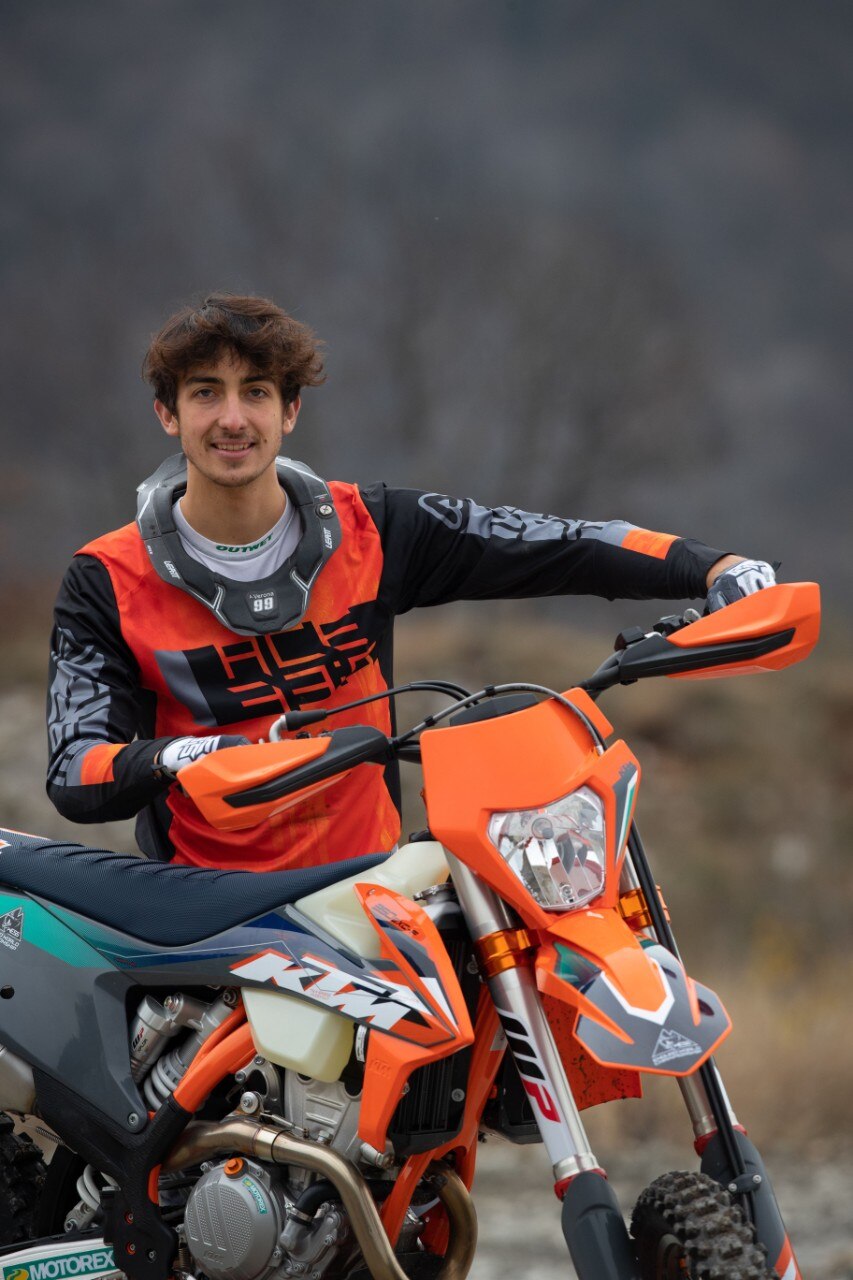 Andrea Verona con KTM Italia nel Mondiale Enduro
