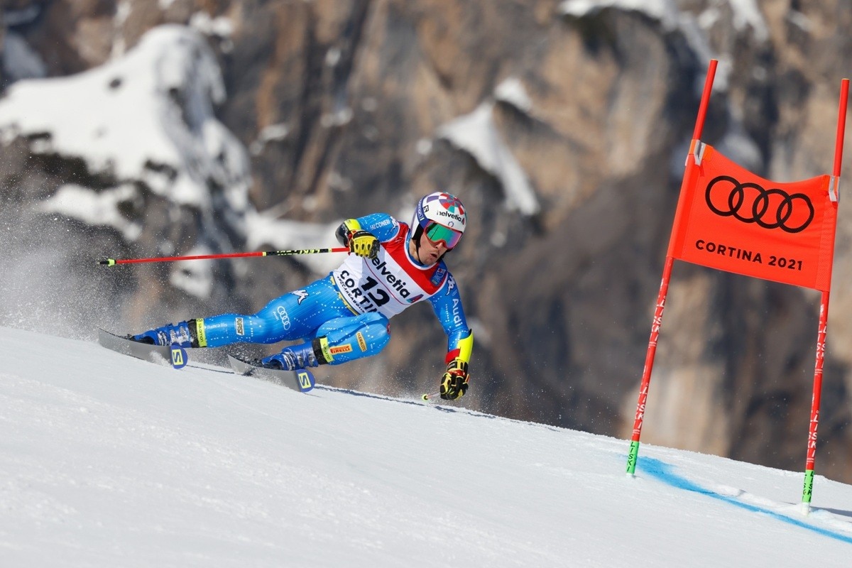 Luca De Aliprandini a tutta velocità, nello sci e nel motocross