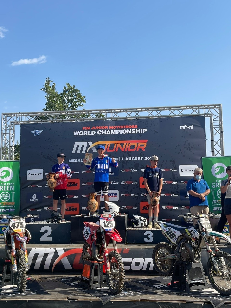 L’Italia è Campione del Mondo Motocross Junior!