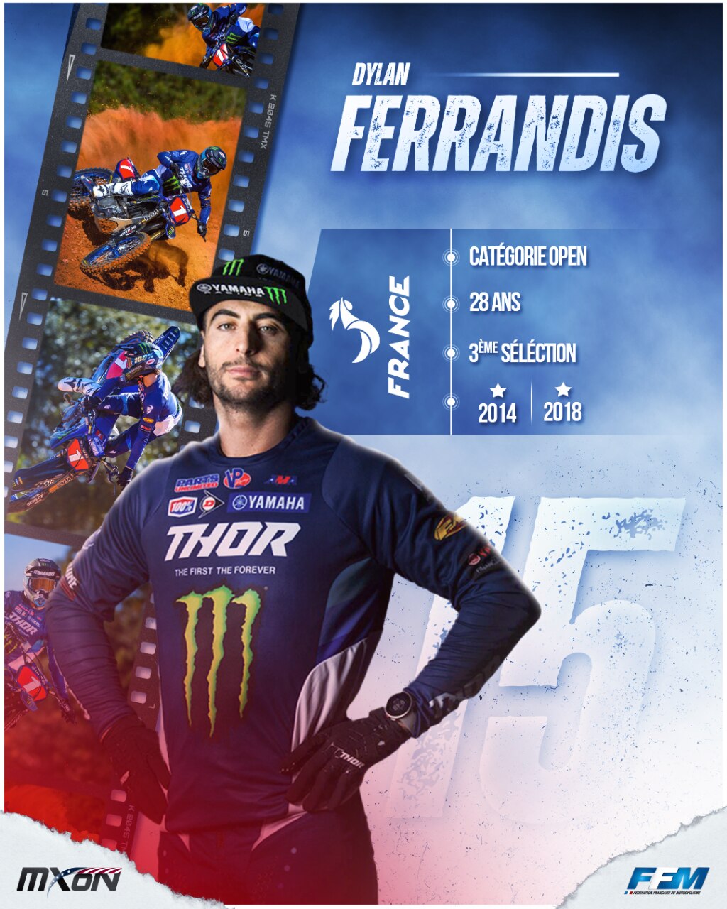 La Francia presenta la squadra per il MXoN 2022