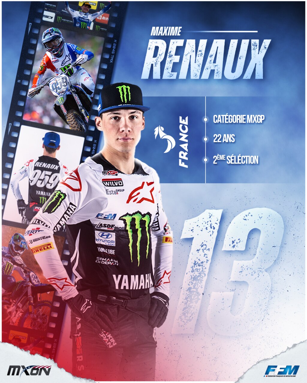 La Francia presenta la squadra per il MXoN 2022