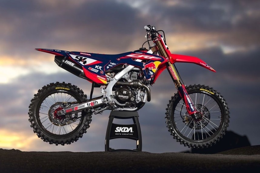 Ken Roczen’s Honda for Paris Supercross