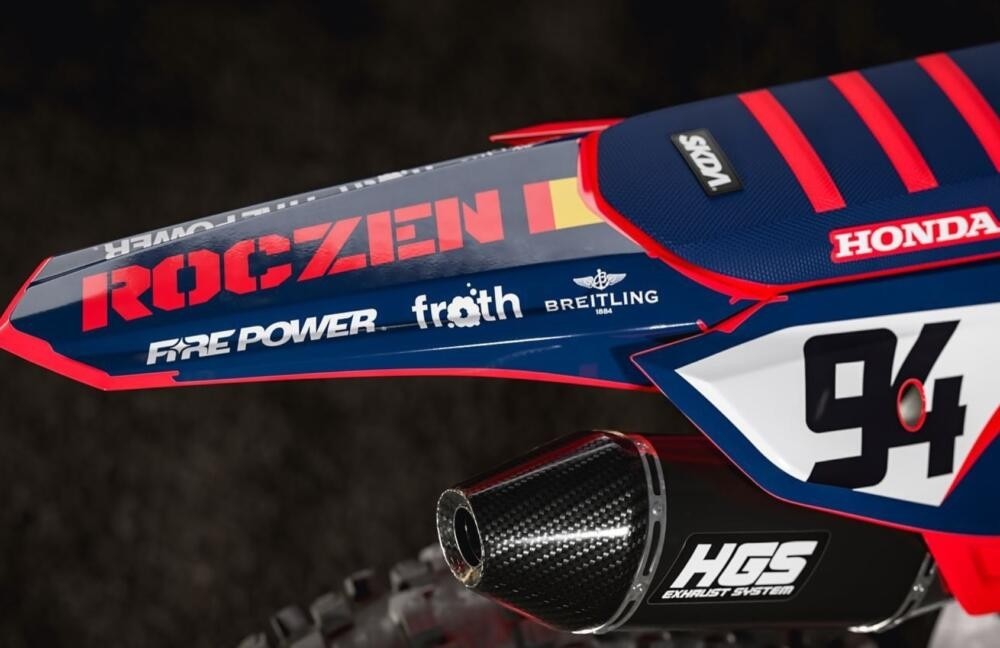 Ken Roczen’s Honda for Paris Supercross