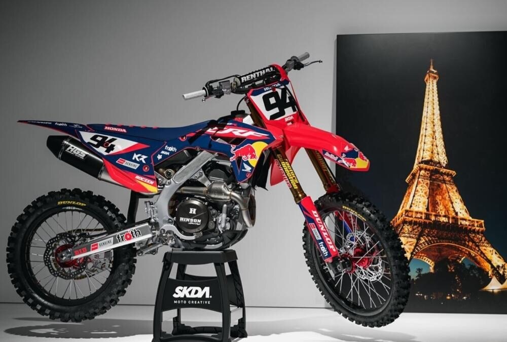 Ken Roczen’s Honda for Paris Supercross