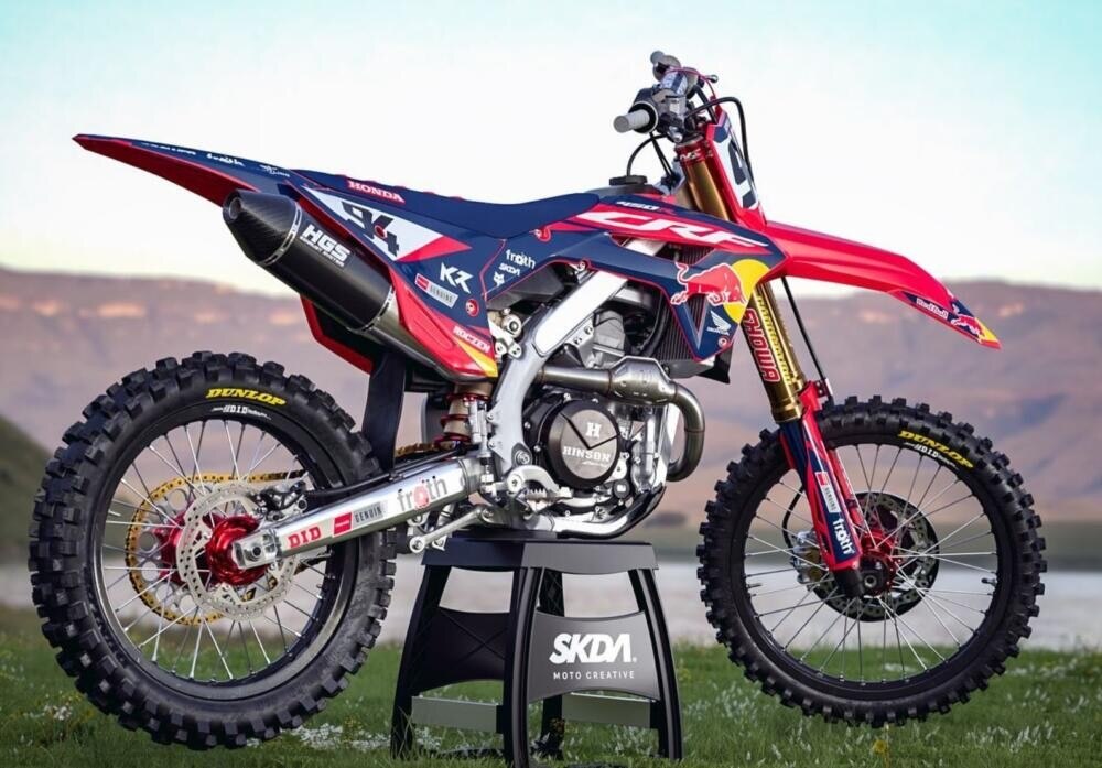 Ken Roczen’s Honda for Paris Supercross
