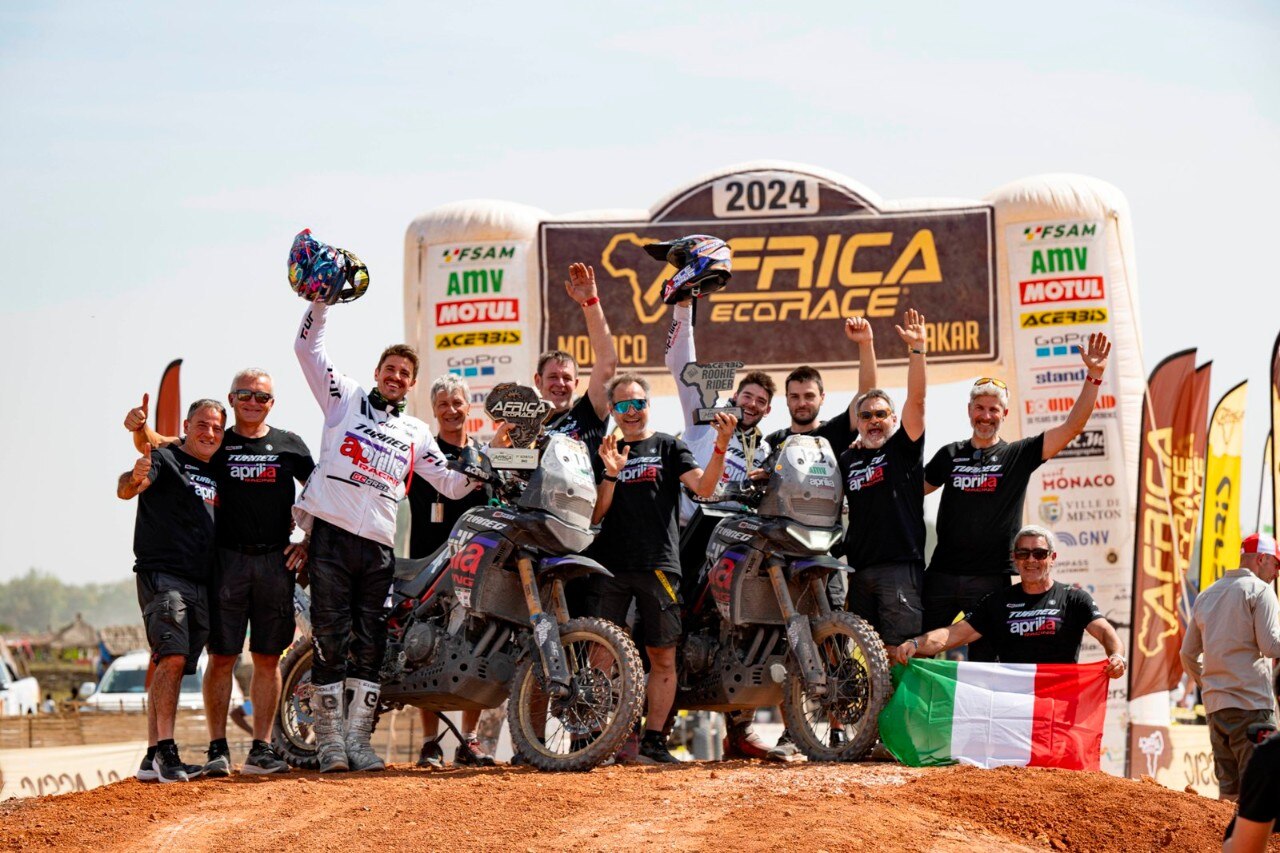 “Aprilia Tuareg queen of Africa”