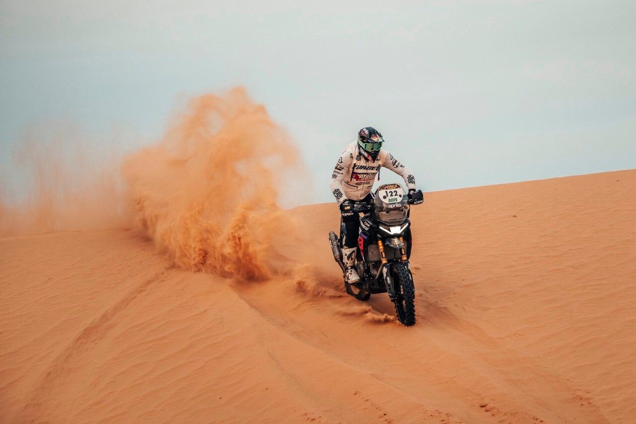 “Aprilia Tuareg queen of Africa”