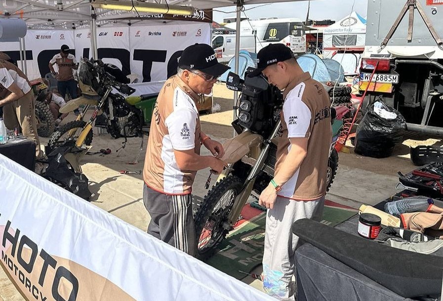 Dakar 2025: Hoto Factory Racing, il cinese che non t'aspetti